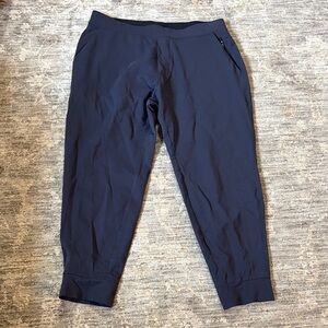 Public Rec Men's Navy Blue jogger Pants - size 34/28 - elastic waist /drawstring